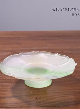 琉璃佛具套装花瓶净水杯香炉果盘八件套供奉摆件禅修寺庙佛前家用