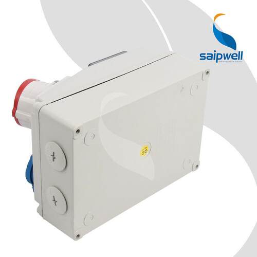 saipwell非标三回路塑料防水配电箱工业船舶IP66成套插座箱 - 图1