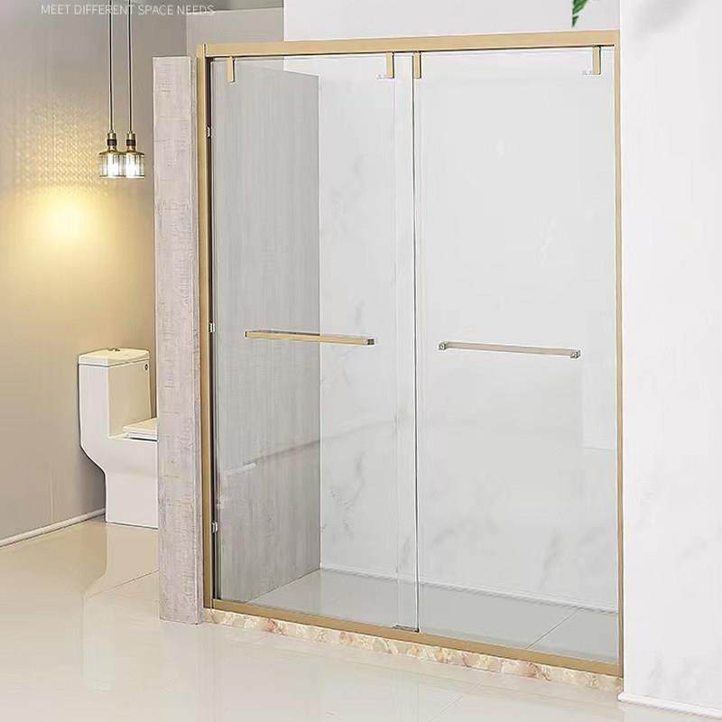 一字型极窄淋浴房卫生间干湿分离浴室隔断玻璃移门推拉门浴屏家用,淘宝优惠券,粉丝福利购,淘宝优惠卷
