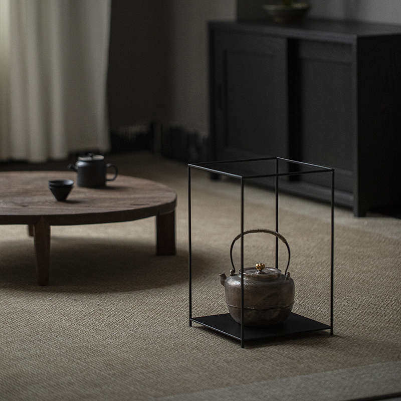 宜室茶话铁艺花架茶壶茶具收纳展示架桌面小花几案几简约家居摆件,淘宝优惠券,粉丝福利购,淘宝优惠卷