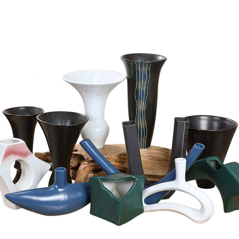 剑山日式池坊花瓶标准生花立花插花花器禅意草月流异形插花器皿,淘宝优惠券,粉丝福利购,淘宝优惠卷