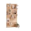 Solid wood hole board entrance entrance see details rack wall panel entry partition children's room storage rack partition wall panel
