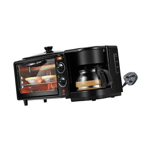 3 in 1 Breakfast Machine Toaster Oven with Timer for - 图2