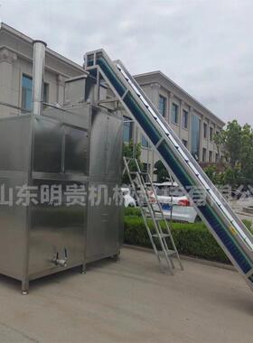 去核脆枣加工设备 明贵大型红枣去皮机 物理水果脱皮机器