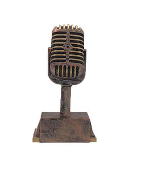 话筒奖杯摆件 树脂工艺品 私人比赛音乐奖杯送礼送客户 KTV摆件