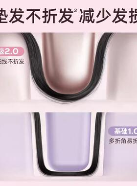 lena玉米须夹板玉米烫迷你小型蓬松高颅顶垫发根定型负离子卷发棒