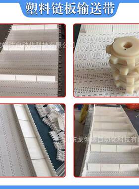 50.8节距塑料链板输送机食品级传动带耐高温模块OPB输送带网带