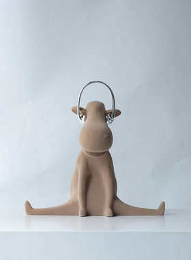 潮绒软摆件客厅雕塑卡通玩儿童装饰电视柜植房现代装饰品树脂简约