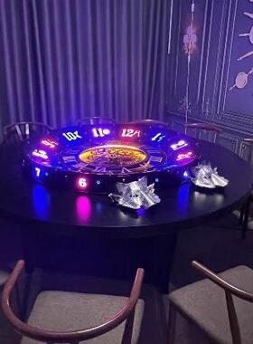 狼人杀桌子12－15人工业风餐厅机械怀旧复古纯手工剧本杀桌子