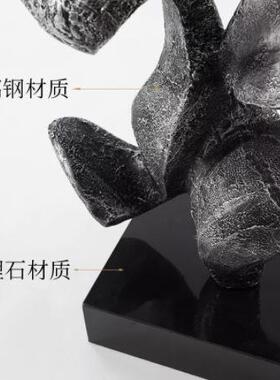 别几何雕艺术品摆DS-953件现代楼售处样塑板房酒店墅大堂走廊摆设