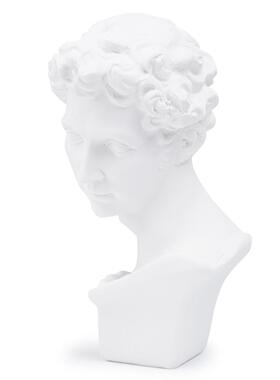 树脂石膏像美术写生练习素描石膏像家居装饰摆件人物像小卫像