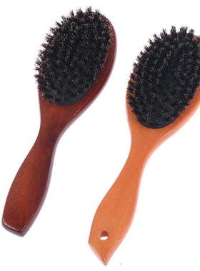 Natural Boar Bristle Hair Brush For Women Men Kid Soft