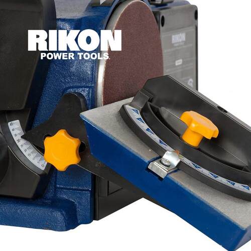 Rikon木工4*6磨片带机抛光磨角家用金属低噪音50-112 - 图0