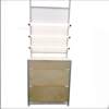 Aluminum profile storage rack assembled wardrobe coffee milk tea shop furniture diy overhead hole board display shelf