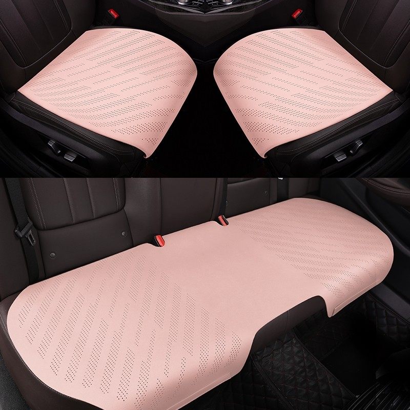 （星空）翻毛皮汽车坐垫 三件套马鞍垫轻薄透气柔软服帖内凹椅面,淘宝优惠券,粉丝福利购,淘宝优惠卷