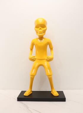 现代意简约树0354视脂人物雕塑摆件装样板房电柜客厅玄关家居创饰