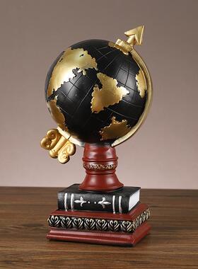 现代电视柜酒柜装饰摆件家居饰品软装客厅玄关柜子书架地球小摆件