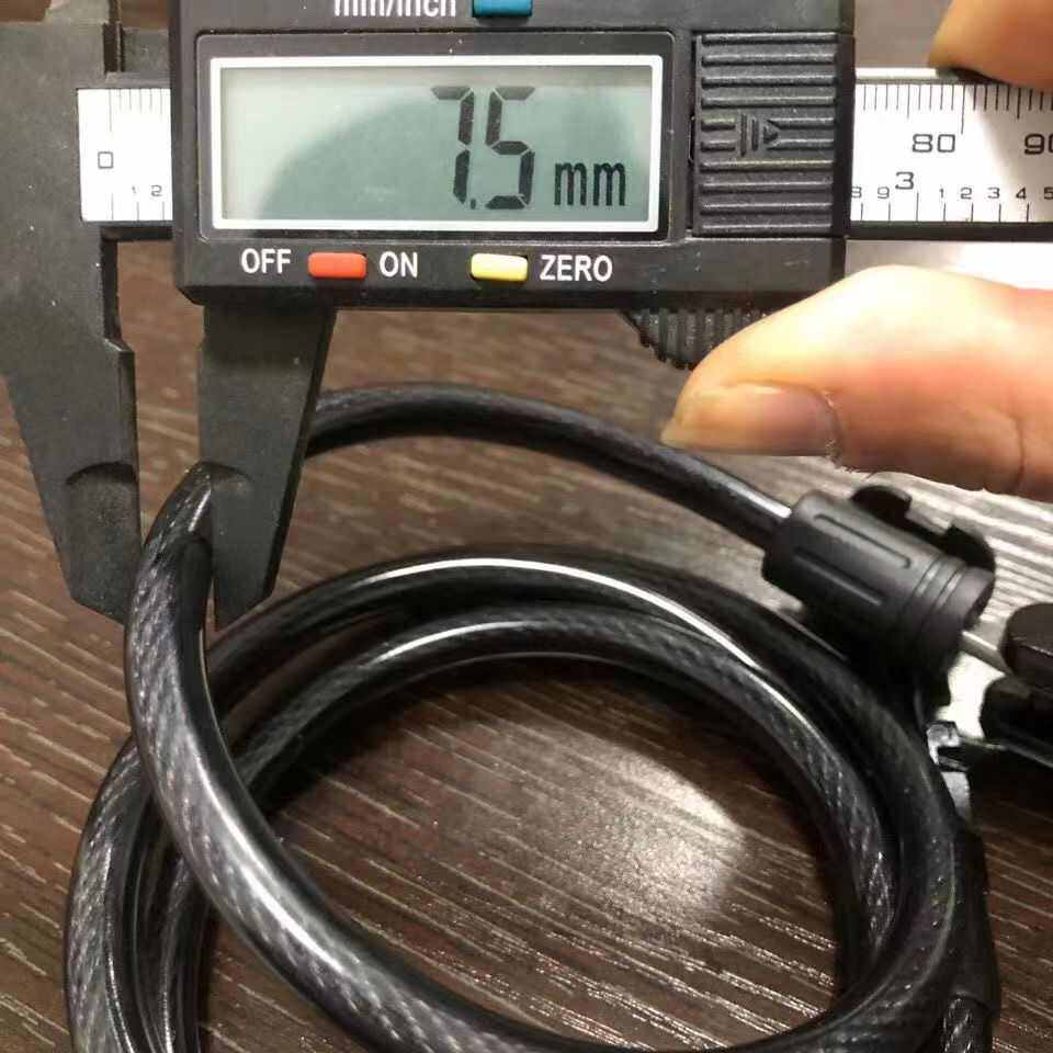 山地车防盗密码锁便携式自行车锁具电动车链条加粗钢缆锁单车装备,淘宝优惠券,粉丝福利购,淘宝优惠卷