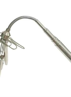 Portable Rotatable Silver Magnetic Pickup with Retractable P