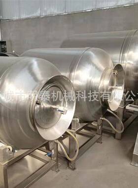 全自动真空变频滚揉机鸡鸭牛肉羊肉鸭货鸡柳腌制机酸菜酱菜搅拌机