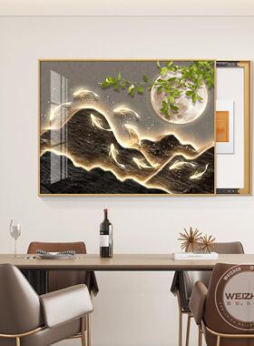 轻奢电表箱装饰画电表箱盒遮挡挂画壁画现代简约高级感弱电箱面板