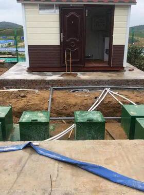 一体化污水处理设备地埋式生活MBR膜中水净化系统环保一体机
