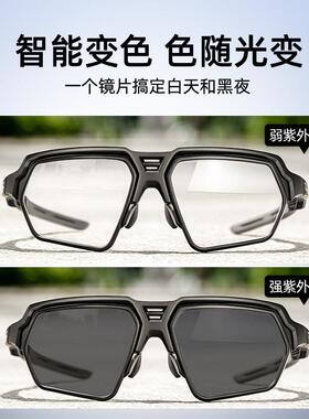 CAPONI骑行眼镜近视一体可配度数户外运动防风护目镜变色太阳眼镜
