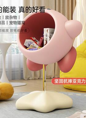 MSKA卡通星之卡比零食架收纳落地摆件客厅卧室家居装饰品乔迁礼物