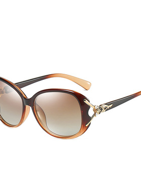 太阳镜女2024新款潮防紫外线变色夏时尚偏光显瘦