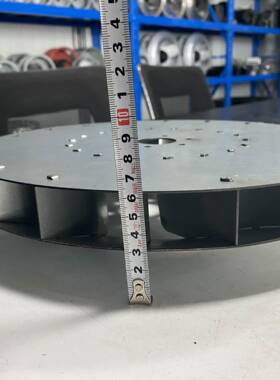 离心风机配件风轮厂家直发烟雾净化铝铆接叶轮燃烧机除尘设备风叶