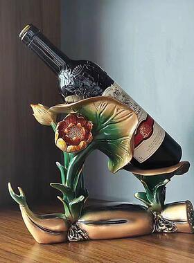 酒BSmEjb5Q架摆件现代轻奢高档酒柜餐红桌装品客饰厅展示柜家居设