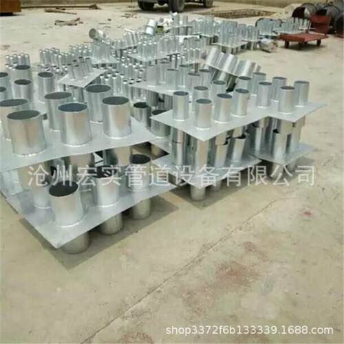 人防气密测量管 07FD02多排电工密闭套管 人防电气密闭穿墙套管 - 图0