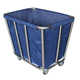 Hotel room stainless steel storage cleaning service car cone hand push hotel laundry room linen riding cart new