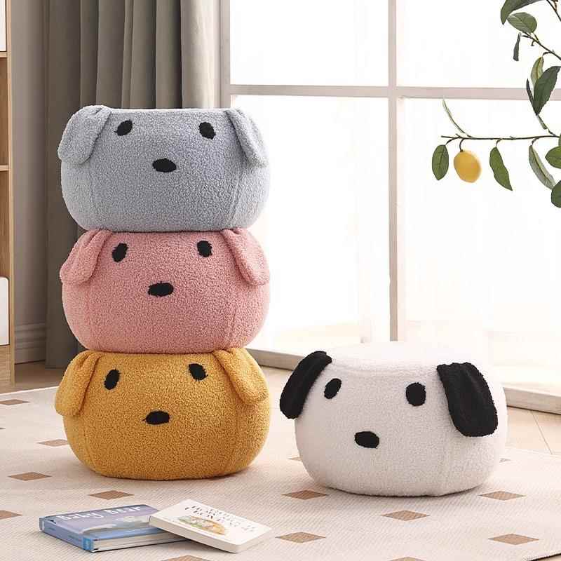 卡通小凳子家用儿童凳简约椅子茶几矮凳客厅沙发凳小圆凳动物坐凳 - 图2