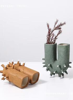 装间饰品花器房现代约儿童简ltao1005房样板绿色创意摆件墨书绿色