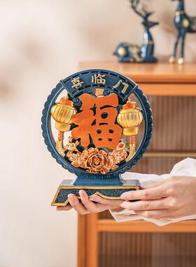 福鹿摆件创意家居装饰品乔迁开 业招财礼品客厅电视柜酒柜玄关摆