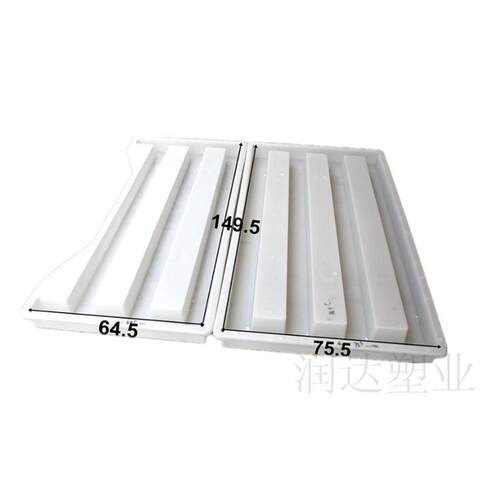 嵌入式立柱帽模具 18/18/8 防护栅栏模具150/140.5/8 - 图0
