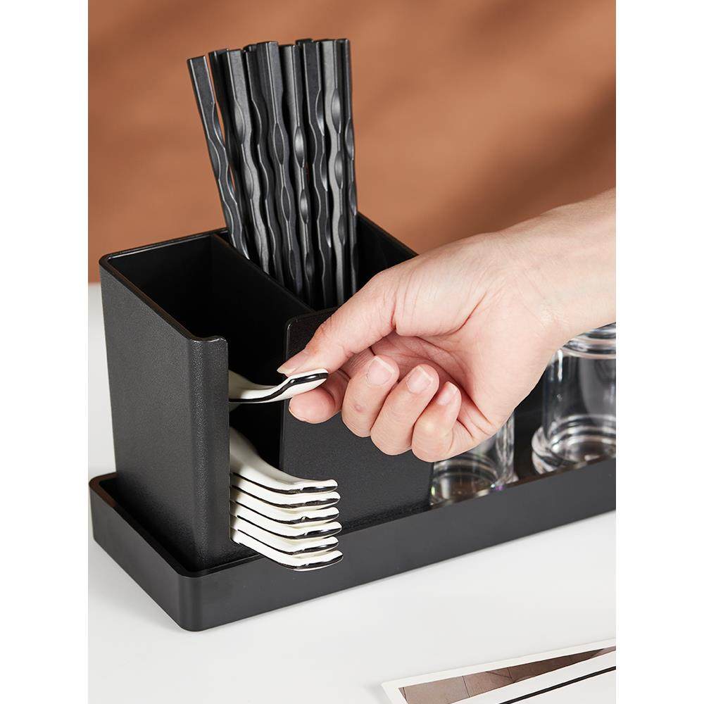 筷子筒商用定制logo公勺公筷筒筷子勺子收纳盒餐饮店筷笼子筷子桶,淘宝优惠券,粉丝福利购,淘宝优惠卷