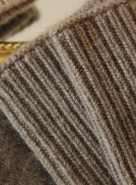 羽绒服袖口接袖子秋冬护腕毛衣接长袖子假针织螺纹加长护手腕男女