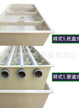 鱼池鱼缸滴流过滤器干湿分离三合一水循环景观鱼池多层过滤滴流盒