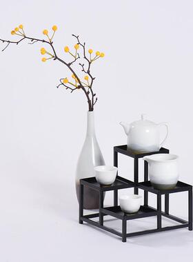 家摆居茶舍茶店花店MC-TY-11属花架摆饰艺术品工艺品设品创意摆架