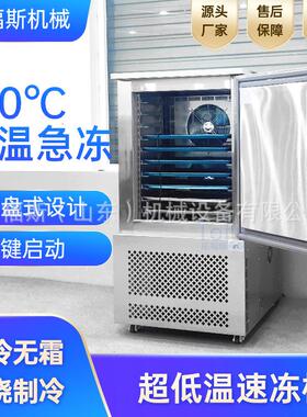 海参速冻机小型海鲜牛肉山猪肉低温急冻柜速冻储藏两用单冻机