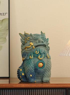 大号可爱貔貅存钱罐只进不出超大容量大储蓄罐创意松弛感家居摆件