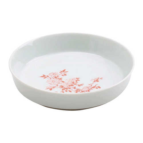 云隐造物 仿古釉手绘壶承小号盖碗托淋壶盘青釉菊花壶托盘 - 图0