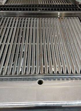 烧烤炉商业用不钢无烟山火石992美烤式肉烤肠电锈烤连柜座铁板烧