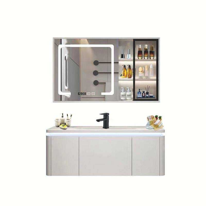 实木简约智能肤感一体盆浴室柜卫生间洗漱台柜组合,淘宝优惠券,粉丝福利购,淘宝优惠卷