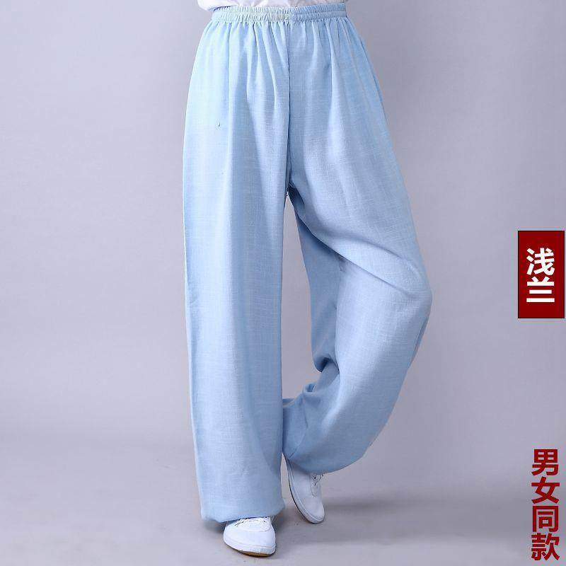 正品宏极武棉麻夏季太极练服裤练功裤男女瑜灯笼裤术裤伽透气太极,淘宝优惠券,粉丝福利购,淘宝优惠卷