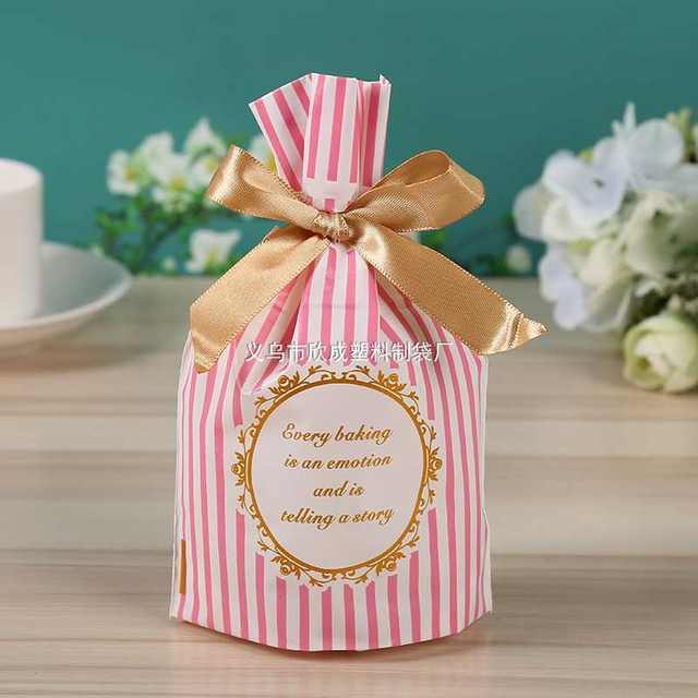 Frosted gifts, snacks, candy, cookies, bunch, pocket, towel, small storage bag, fresh drawstring, plastic large packaging bag
