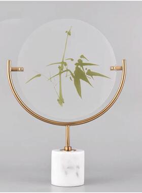 现理代新中清式新风亚克力大石工艺品家居软装样饰品BJ1017摆件品