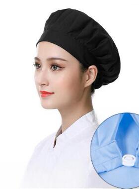 掉头发食品厂时尚餐饮工作帽子